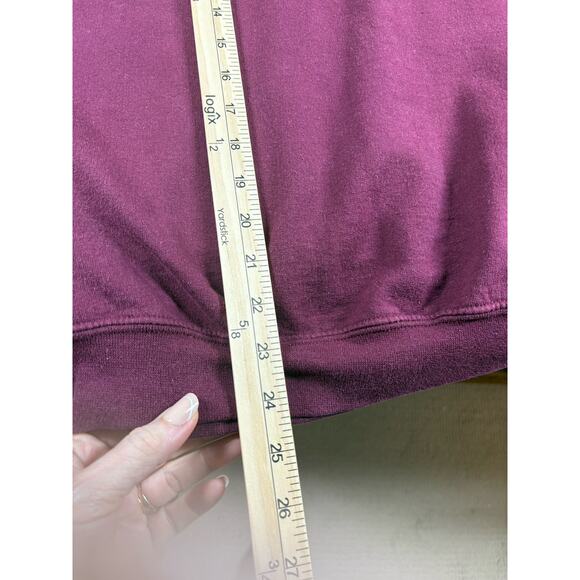 Coca Cola Sweatshirt Womens Size S Burgundy Retro Vintage Classic Y2K Crew - Picture 9 of 12